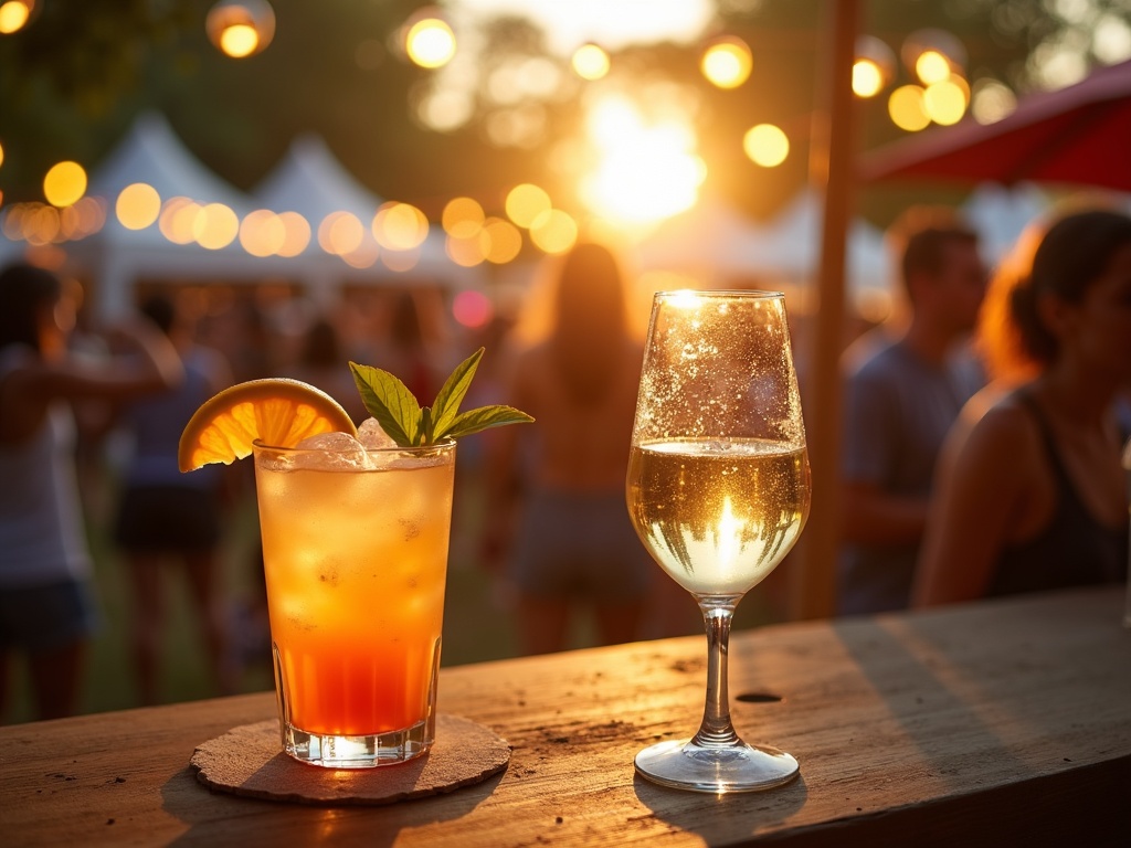 Cocktail- en wijnbar tijdens Taphorst